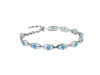 Blue Topaz Bracelet BTZ-RDB-2-A.