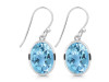 Blue Topaz Earring BTZ-RDE-1246.