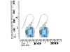 Blue Topaz Earring BTZ-RDE-1250.