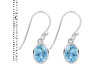 Blue Topaz Earring BTZ-RDE-1316.