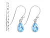 Blue Topaz Earring BTZ-RDE-1317.