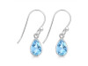 Blue Topaz Earring BTZ-RDE-1317.