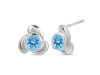 Blue Topaz Stud Earring BTZ-RDE-3.