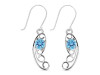 Blue Topaz Earring BTZ-RDE-46.
