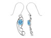 Blue Topaz Earring BTZ-RDE-46.