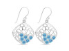 Blue Topaz Earring BTZ-RDE-48.