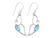 Blue Topaz Earring BTZ-RDE-50.