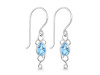 Blue Topaz Earring BTZ-RDE-6.