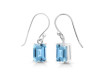 Blue Topaz Earring BTZ-RDE-675.