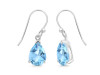 Blue Topaz Earring BTZ-RDE-677.