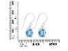 Blue Topaz Earring BTZ-RDE-712.