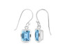 Blue Topaz Earring BTZ-RDE-712.