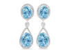 Blue Topaz Earring BTZ-RDE-73.