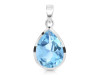 Blue Topaz Pendant BTZ-RDP-454.