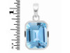 Blue Topaz Pendant BTZ-RDP-461.