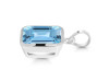 Blue Topaz Pendant BTZ-RDP-462.