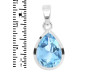 Blue Topaz Pendant BTZ-RDP-463.