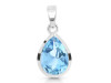 Blue Topaz Pendant BTZ-RDP-463.