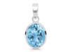 Blue Topaz Pendant BTZ-RDP-466.