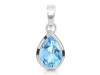 Blue Topaz Pendant BTZ-RDP-468.
