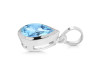 Blue Topaz Pendant BTZ-RDP-468.