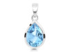 Blue Topaz Pendant BTZ-RDP-470.