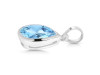 Blue Topaz Pendant BTZ-RDP-470.