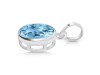 Blue Topaz Pendant BTZ-RDP-734.