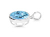 Blue Topaz Pendant BTZ-RDP-737.