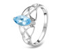 Blue Topaz Ring BTZ-RDR-13.