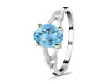 Blue Topaz Ring BTZ-RDR-14.