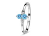 Blue Topaz Ring BTZ-RDR-17.