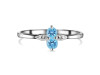 Blue Topaz Ring BTZ-RDR-17.