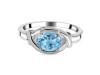 Blue Topaz Ring BTZ-RDR-23.