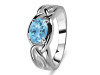 Blue Topaz Ring BTZ-RDR-24.