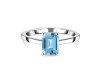 Blue Topaz Ring BTZ-RDR-241.