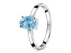 Blue Topaz Ring BTZ-RDR-242.