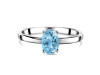 Blue Topaz Ring BTZ-RDR-242.