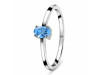 Swiss Blue Topaz Ring SBTZ-RDR-2459.
