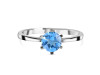 Swiss Blue Topaz Ring SBTZ-RDR-2463.
