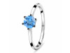 Swiss Blue Topaz Ring SBTZ-RDR-2465.