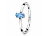 Swiss Blue Topaz Ring SBTZ-RDR-2468.