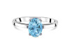 Blue Topaz Ring BTZ-RDR-249.
