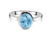 Blue Topaz Ring BTZ-RDR-251.