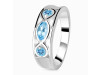 Blue Topaz Ring BTZ-RDR-29.