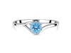 Blue Topaz Ring BTZ-RDR-4.