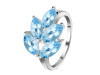Blue Topaz Ring BTZ-RDR-8.
