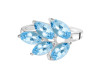 Blue Topaz Ring BTZ-RDR-8.