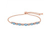 Blue Topaz Bracelet BTZ-RDB-135.