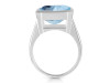 Blue Topaz Ring BTZ-RDR-1847.